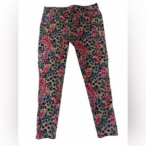 Khakis by Gap Skinny Mini Colorful Print Pants Size 2